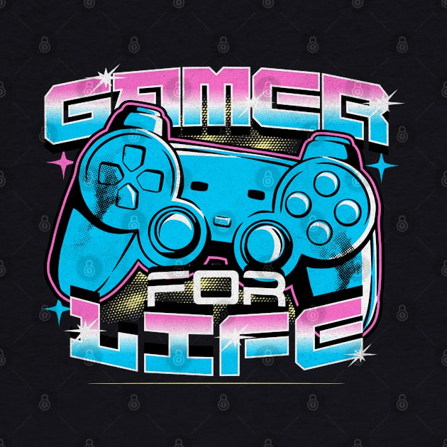 Gamer For Life by Norse Magic